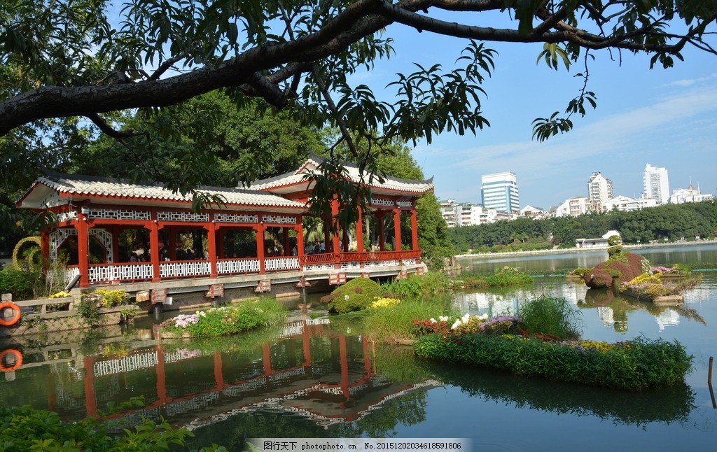 福州西湖景观一角