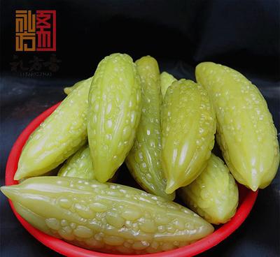 【寿山石批发店铺 丹东石冻石玉石苦瓜摆件苦尽甘来 新款寿山石摆】价格_厂家_图片 -