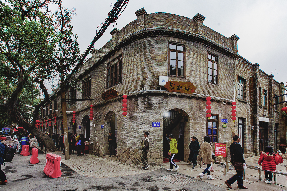 逛福州上下杭历史文化街区,面貌一新